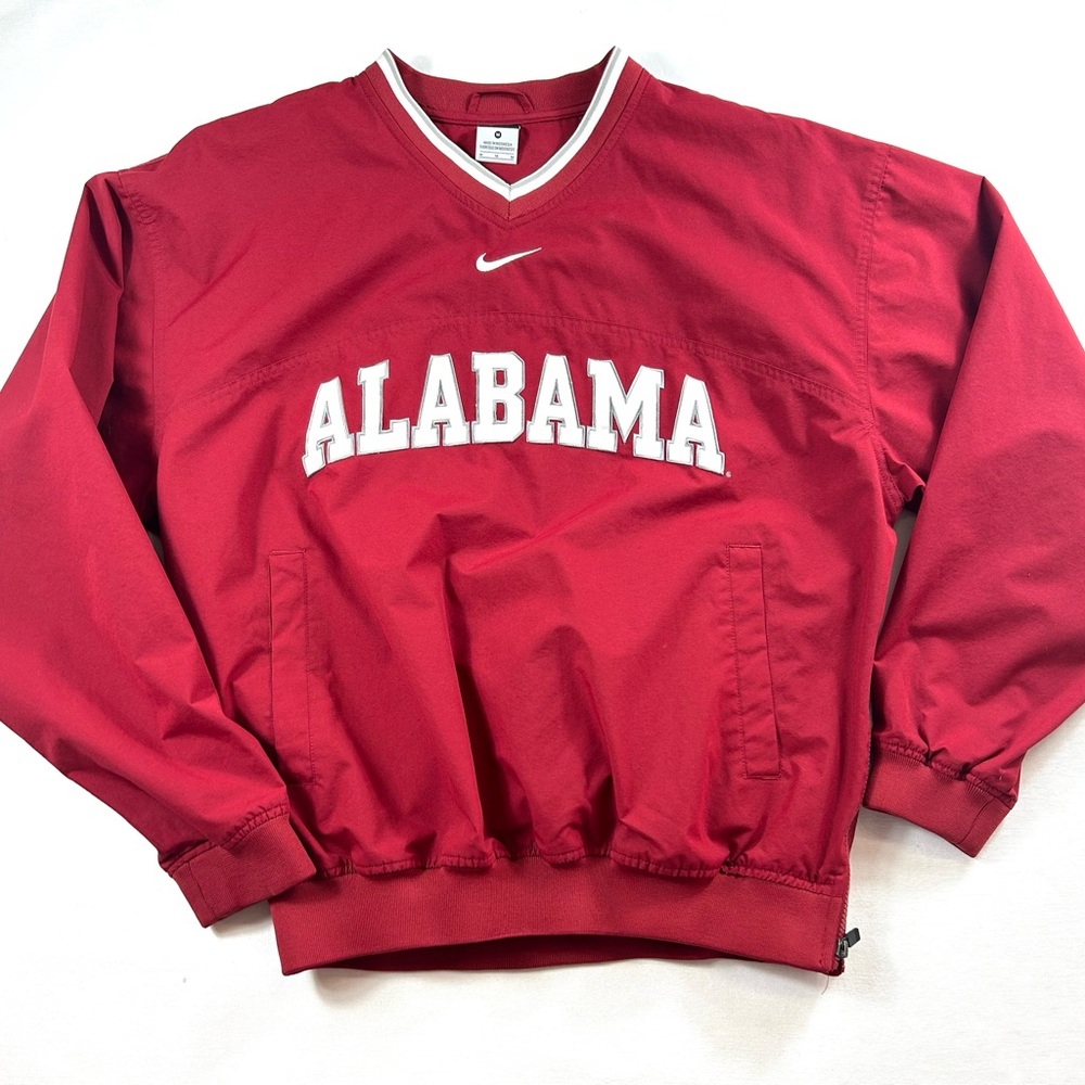 Nike Crimson University of Alabama Pullover Windbreaker